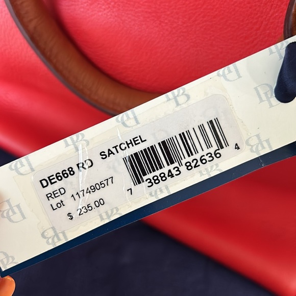 Dooney & Bourke Red Satchel purse - Picture 5 of 5